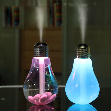 USB  Ultrasonic Air Humidifier  Light Bulb