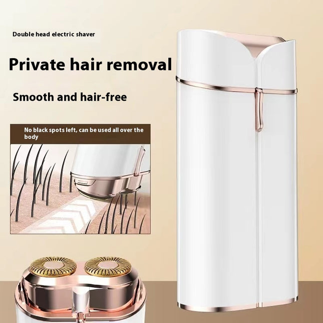 Dual-Head Rechargeable Mini Shaver