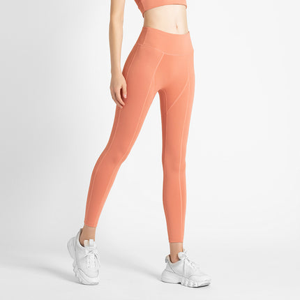 High Waist Bottoming Fitness Sports Womens Tights
