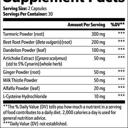 Advanced Liver Detox & Support Formula
