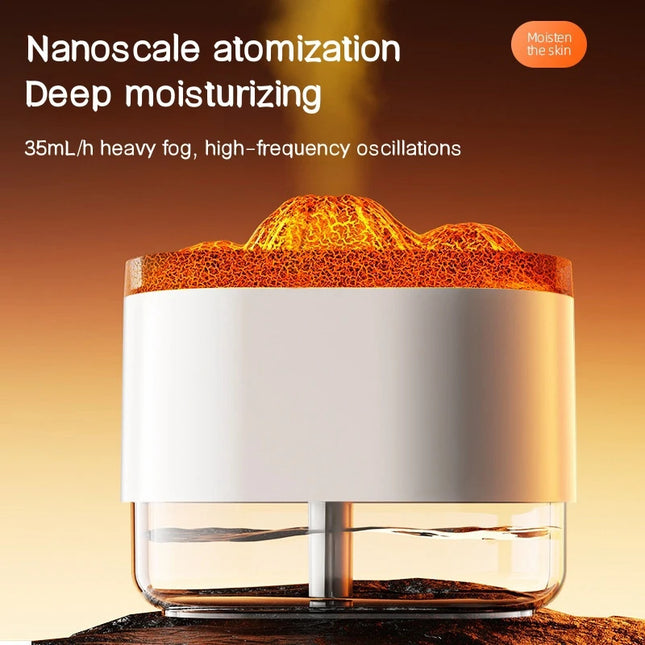 300ML USB Ultrasonic Humidifier with Aroma  LED Light