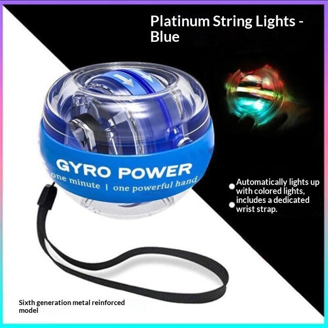 Self-starting Counting Wrist Ball Fitness Gyro Centrifugal Power Badminton Training Grip Ball