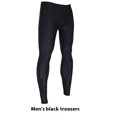 Men's Outdoor Water Skiing Split Long Sleeve Surfing Suit Sun Protection Swimming Trunks