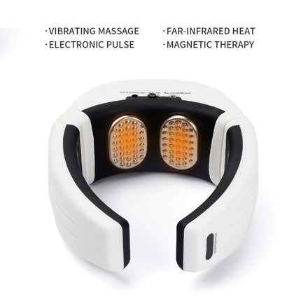 Household Cervical Spine Heating Pulse Health Care By Multifunctional Neck Protector Remote Control