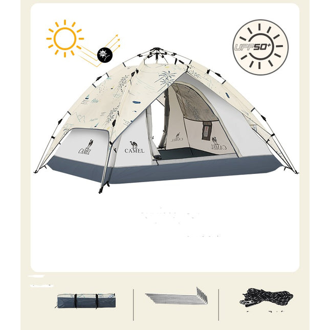 Thickened Automatic Folding Picnic Rainproof Beach Camping Equipment