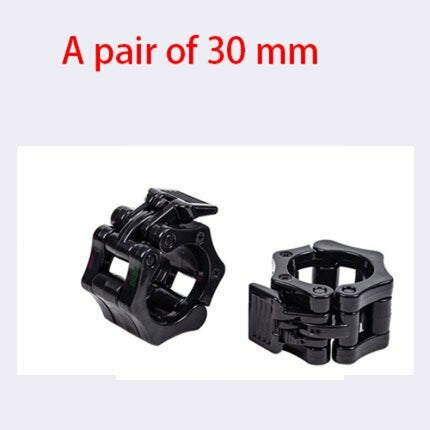 1 Paar 30Mm 25Mm Barbell Kraag Spinlock Kragen Lock Dumbell Clips Klem
