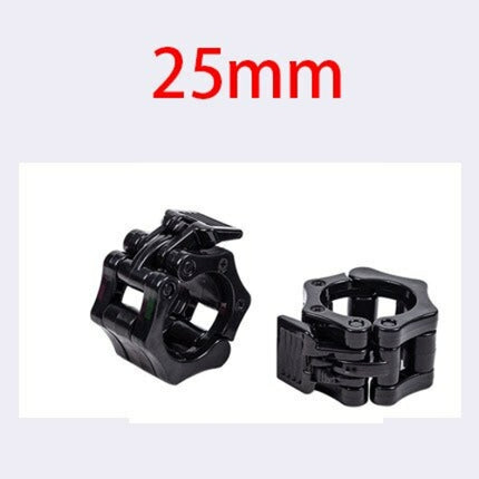 1 Paar 30Mm 25Mm Barbell Kraag Spinlock Kragen Lock Dumbell Clips Klem