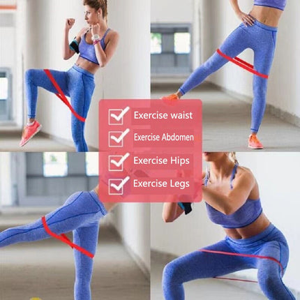 10-50 Lbs Yoga Resistance Band Rubber Band Fitness Elastic Band