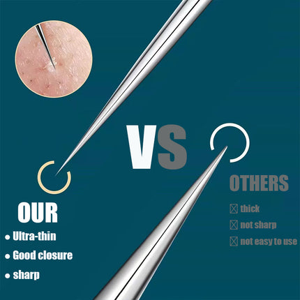11/8/6/4pcs Acne Blackhead Removal Needles Skin Care Facial Cleaning