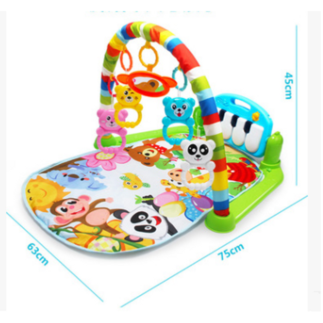 Baby Pedal Piano Baby Music Fitness Stand Toy Baby Fitness Device