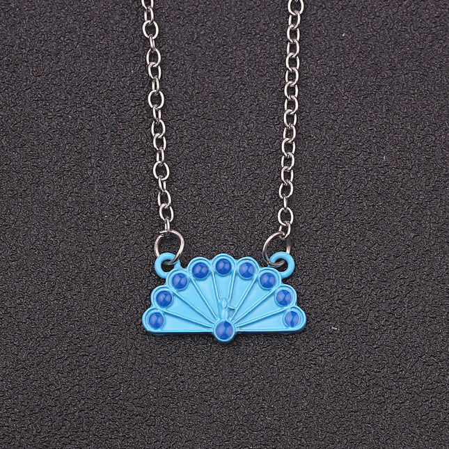 Personalized Fashion Jewelry, Peacock  Necklace, Alloy Jewelry