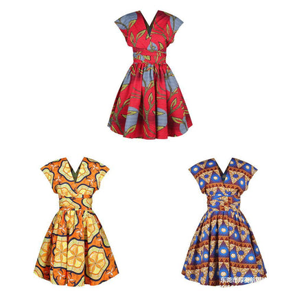 Elegant Sun Protection Clothing African Dress Women