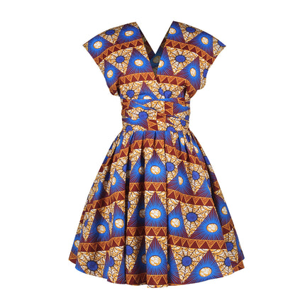 Elegant Sun Protection Clothing African Dress Women