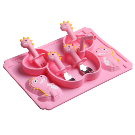 Children's Tableware Baby Suction Cup Silicone Food Supplement Bowl