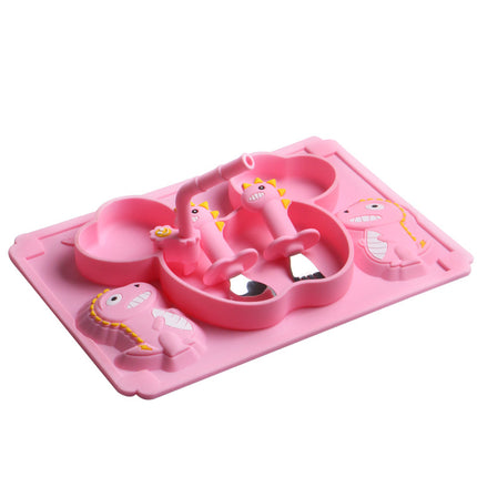 Children's Tableware Baby Suction Cup Silicone Food Supplement Bowl