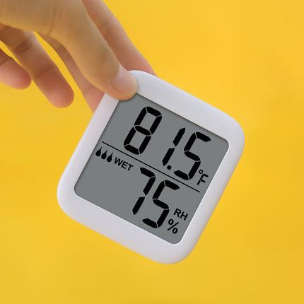 Digital Thermometer Hygrometer Living Room Baby Room LCD Display