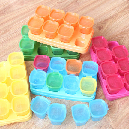 Baby Food Supplement Box, Baby Food Supplement Freezer Box Storage, Fresh-Keeping Box, Snacks
