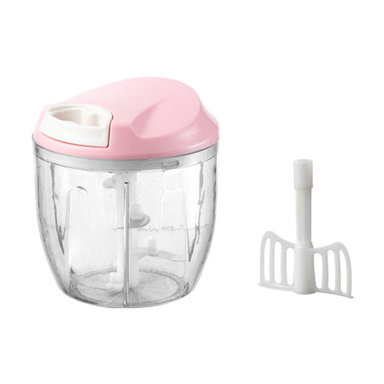Baby Food Supplement Machine Function Vegetable Cutter Hand-pulled Garlic Masher