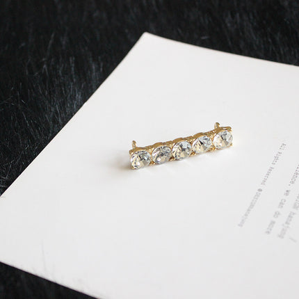 Jewelry Wholesale Korean Gemstone White Shoes Accessories Shoe Buckles Japanese And Korean Jewelry