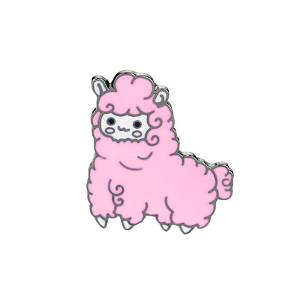 QIHE JEWELRY Alpaca pin Sheep brooches Cartoon brooch Badges Lapel pin Cute Kawaii Jewelry for girls Alpaca jewelry collection