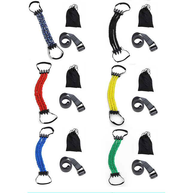 Pull-up auxiliary belt booster belt horizontal bar training belt home elastic rope puller resistance belt fitness equipment
