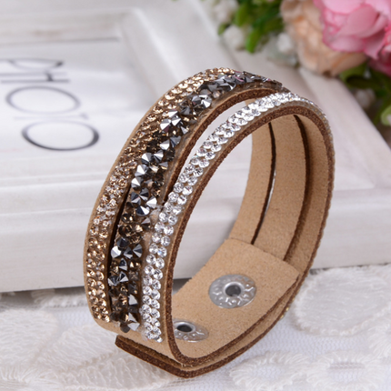 Europe and America jewelry bracelet jewelry flannel jewelry unisex leather chain