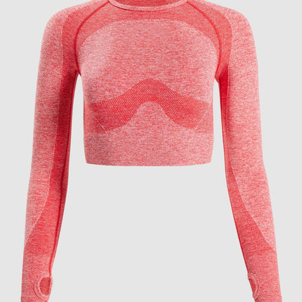 Fitness long sleeve yoga suit