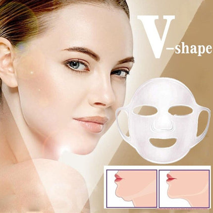 1pcs Silicone Hanging Ear Face Mask Gel Sheet Reusable Women