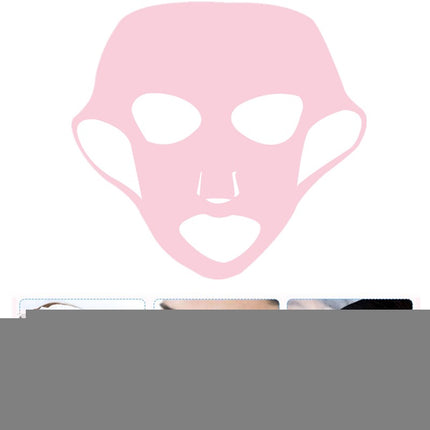 1pcs Silicone Hanging Ear Face Mask Gel Sheet Reusable Women
