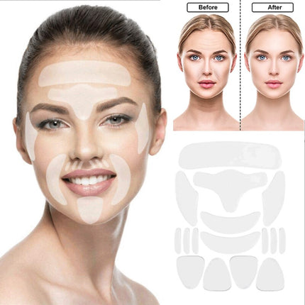 1pc Reusable Silicone Patches Anti-wrinkle Face Forehead Neck Eye