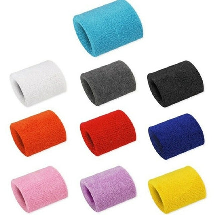 1pc Sport Wristband Cotton Brace Wrap Bandage Gym Strap Running Sports