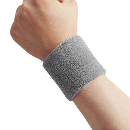 1pc Sport Wristband Cotton Brace Wrap Bandage Gym Strap Running Sports