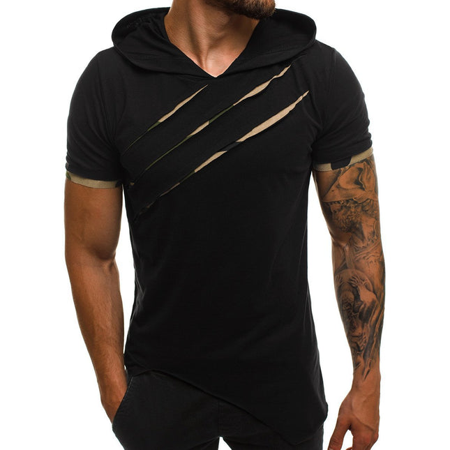 Personalized fitness pleated short sleeves