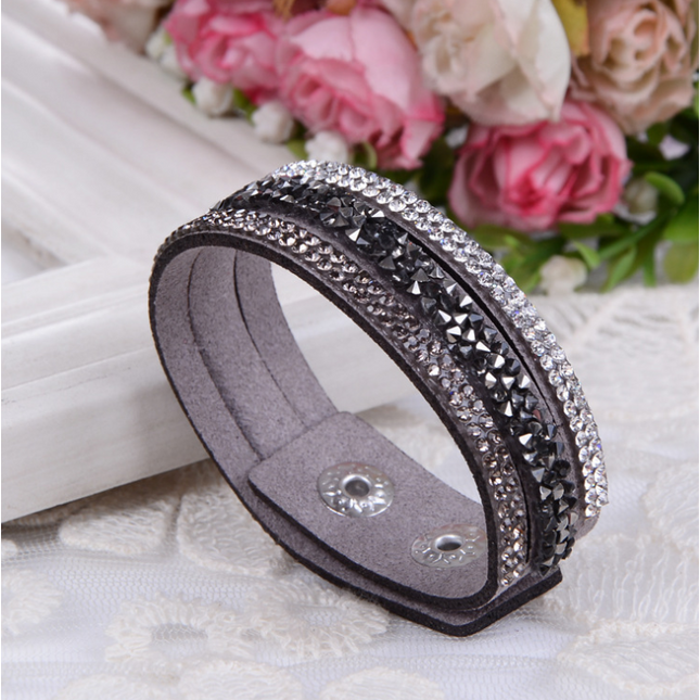 Europe and America jewelry bracelet jewelry flannel jewelry unisex leather chain