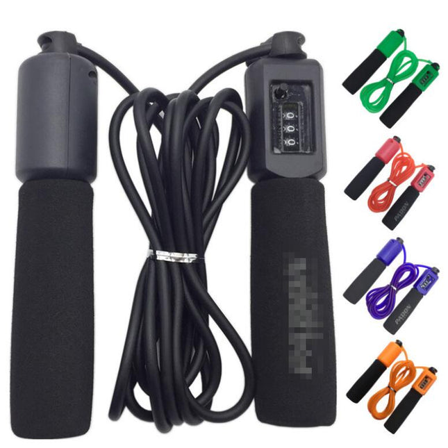 Rope skipping fitness rope