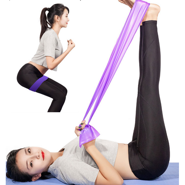 Yoga fitness resistance band