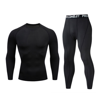 Men's fitness sports training suit