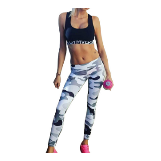 Cougar Camo Fitness Leggings