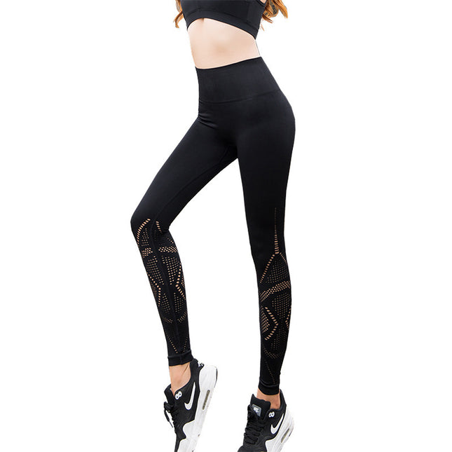 Fitness running stretch pants