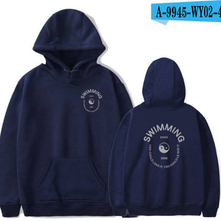English Alphabet Clothing Hooded Sweater Men And Women Autumn And Winter Models