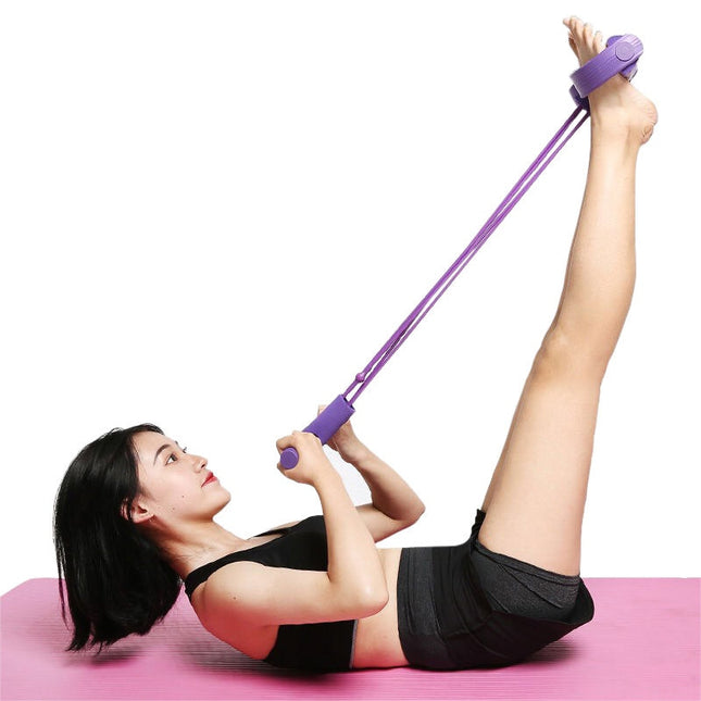 4 Resistanc Elastic Pull Ropes
