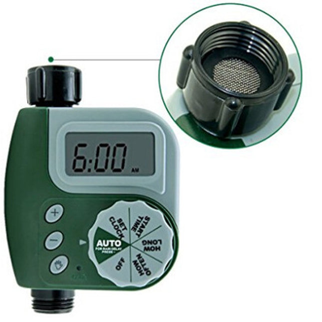 Programmable Digital Hose Faucet Timer Battery Operated Automatic Watering Sprinkler System Irrigation Controller