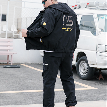 Bomber Jacket Men Clothing Fashion Parka