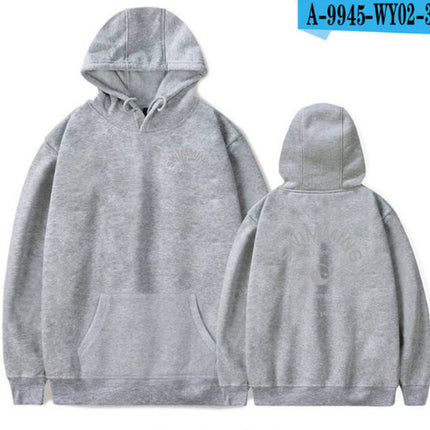 English Alphabet Clothing Hooded Sweater Men And Women Autumn And Winter Models