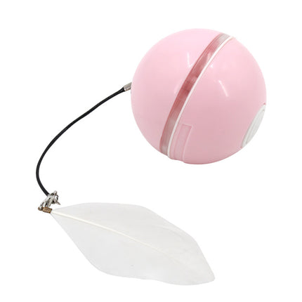 LED Intelligent Cat Toy Funny Personality Toy Automatic Cat Ball Pet Supplies