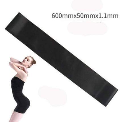 5 Colors Yoga Resistance Rubber Bands Indoor Outdoor Fitness Equipment