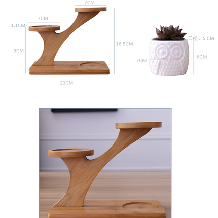 Owl Wooden Tree