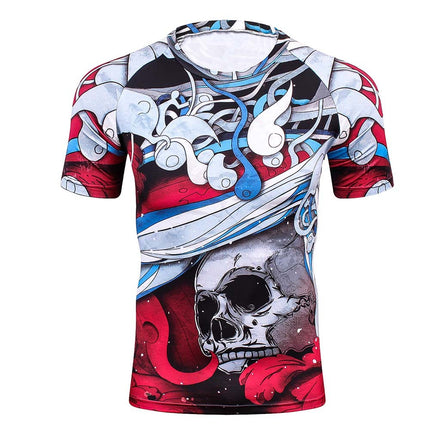 Fitness printed T-shirt