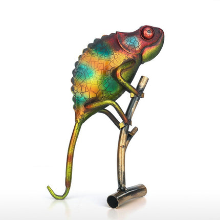 Creative Garden Lizard Ornaments, Home Metal Decoration Crafts