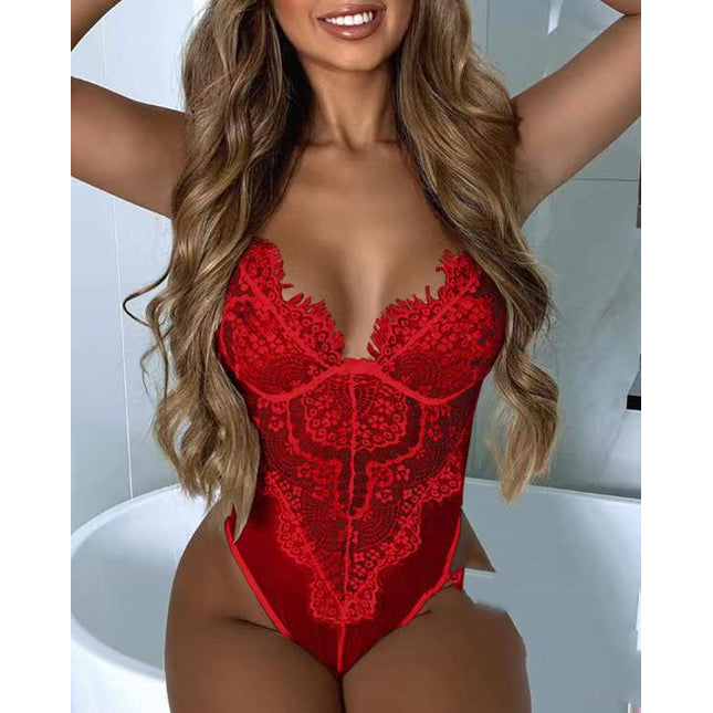 Apparel Bag Bodysuit Multicolor Lace Cutouts